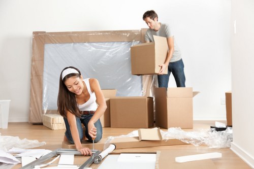 Van loading for a Streatham home move with clear pricing