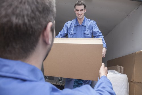 Customer raising a service complaint during a van move