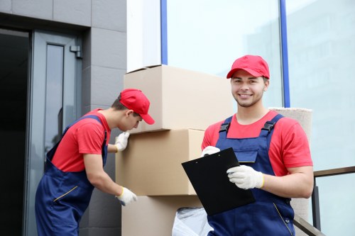 Streatham van service transporting furniture and boxes