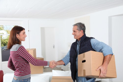 Professional furniture collection in a Streatham flat