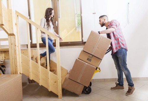 Local Streatham moving service transporting furniture safely