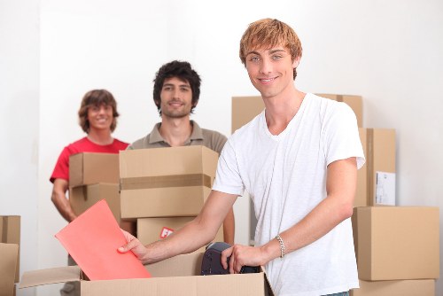Storage boxes and essentials for student removals